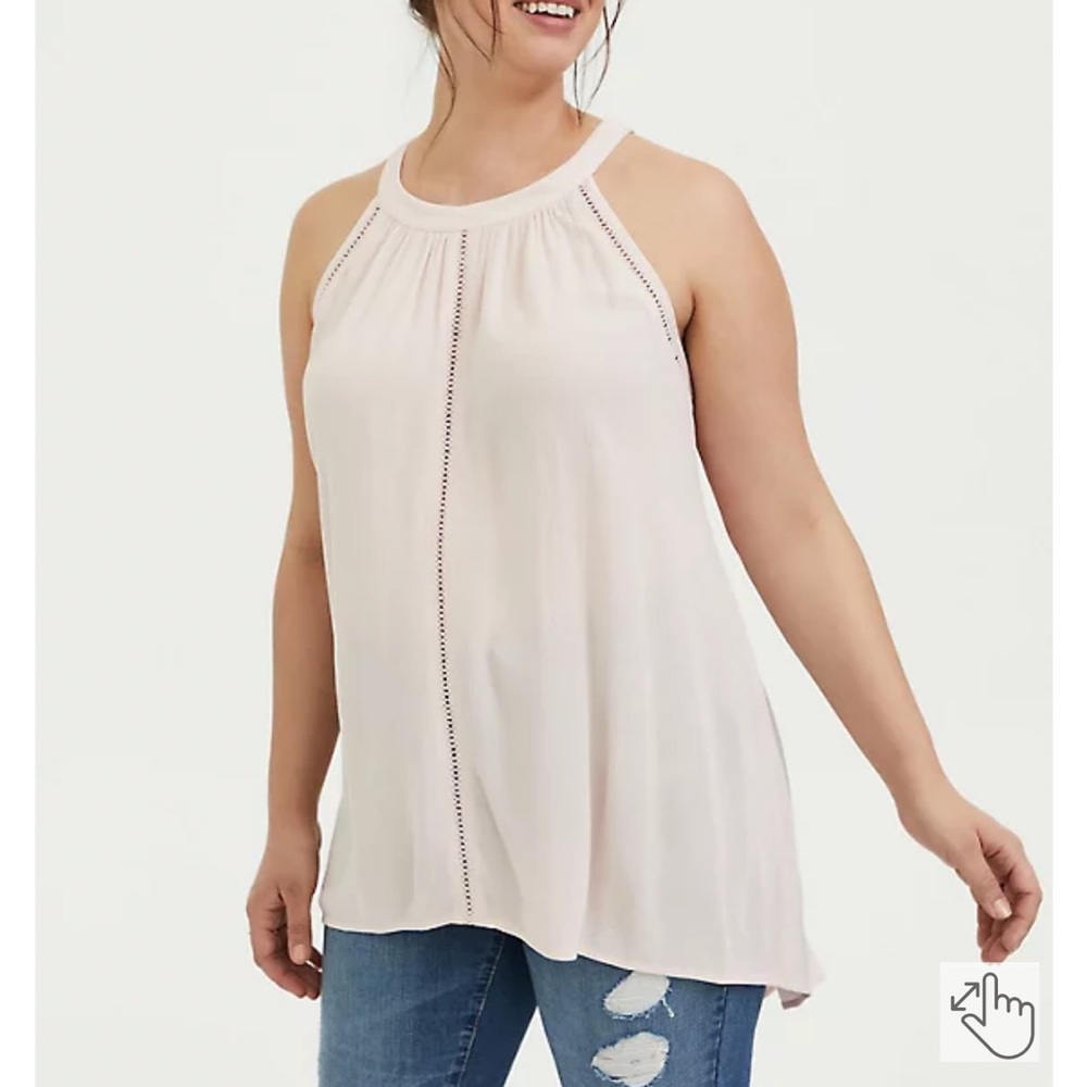 NWT Torrid | Gauze Goddess Neck Tank | Sz 4X